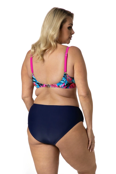 Dwuczęściowy kostium kąpielowy wzorzysty miski z miękkiej pianki