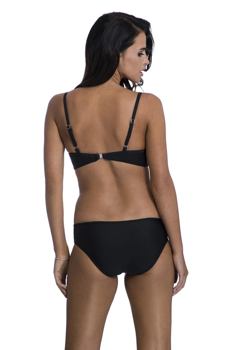 Dwuczęściowy kostium kąpielowy z siatki usztywniane miski