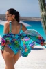 Narzutka pareo peniuar plażowy z szyfonu Kolekcja MIX & MATCH