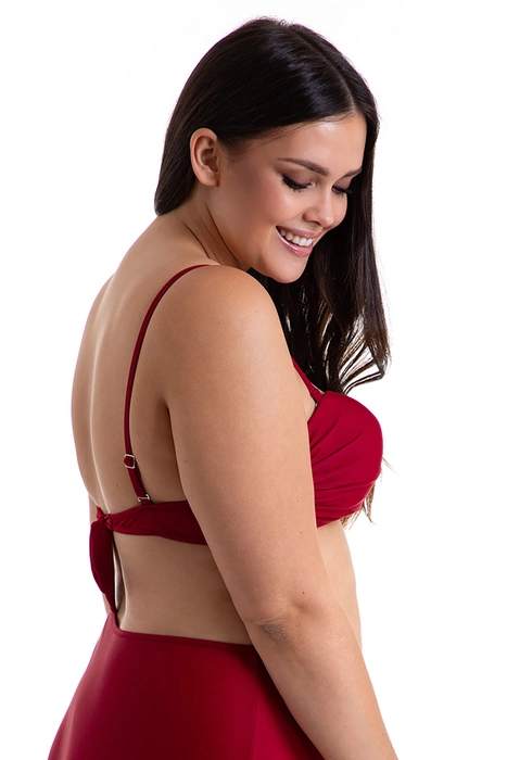 Biustonosz kąpielowy bardotka usztywniana góra stroju kąpielowego