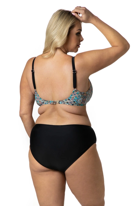 Dwuczęściowy kostium kąpielowy wzorzysty miski z miękkiej pianki