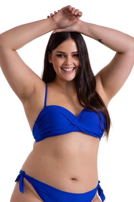 Biustonosz kąpielowy bardotka usztywniana góra stroju kąpielowego