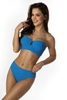 Dwuczęściowy kostium kąpielowy bikini bardotka z odpinanymi ramiączkami i figi z wyższym stanem