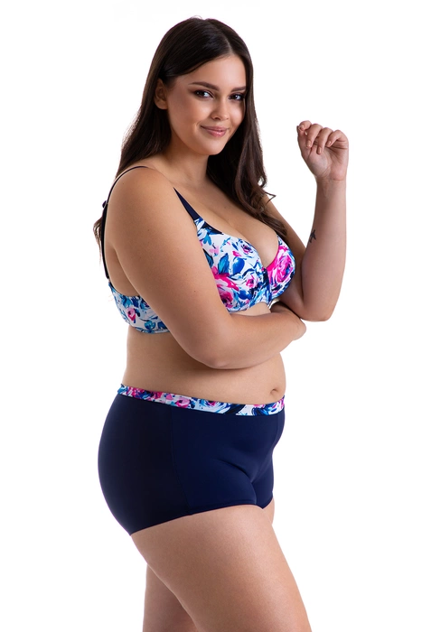 Dwuczęściowy kostium kąpielowy ze spodenkami