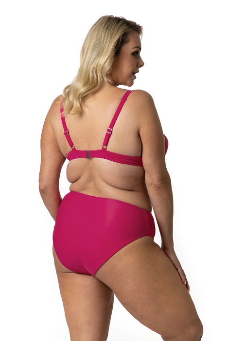 Dwuczęściowy kostium kąpielowy bikini klasyczne usztywniane miski