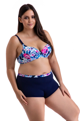 Dwuczęściowy kostium kąpielowy ze spodenkami