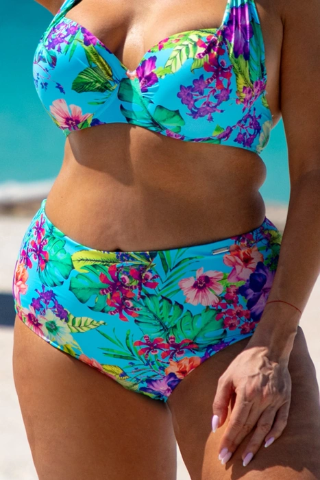 Majtki kąpielowe figi z wysokim stanem Kolekcja MIX&MATCH