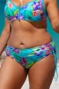 Majtki kąpielowe figi z wysokim stanem i trokami po bokach Kolekcja MIX&MATCH