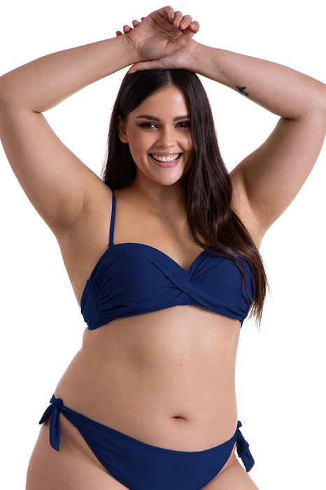 Biustonosz kąpielowy bardotka usztywniana góra stroju kąpielowego